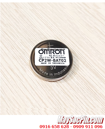 OMRON CP2W-BAT02, Pin nuôi nguồn PLC OMRON CP2W-BAT02 lithium 3V chính hãng /Xuất xứ Indonesia